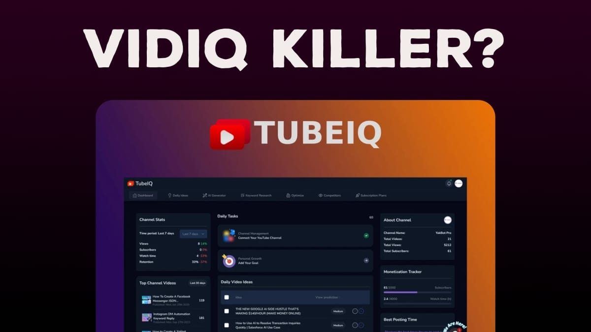 TubeIQ Review: Is This $29 YouTube LTD Worth It in 2025?