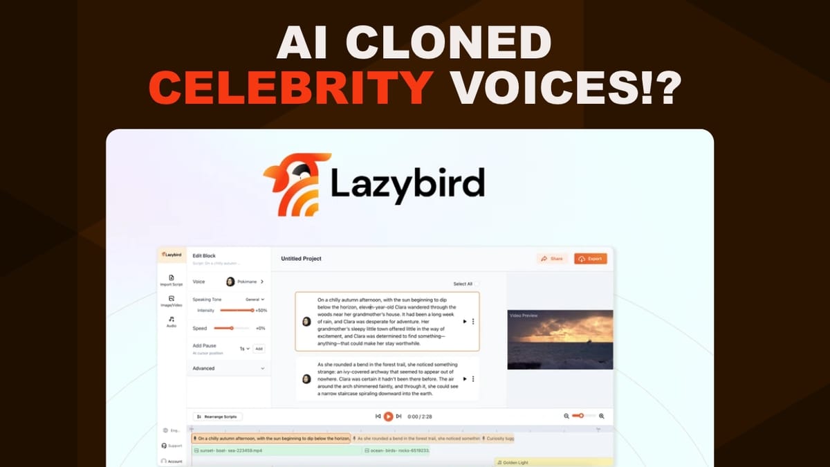 LazyBird AI Review: Generate MrBeast's Voice for Your Videos?