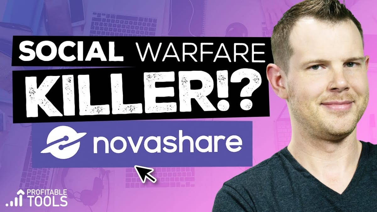 Use THIS Instead of Social Warfare ｜ Novashare Social Sharing Buttons