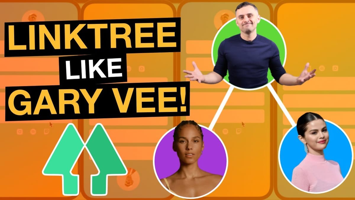 Build a 'Link In The Bio' Page Like Gary Vee & Selena Gomez! LinkTree Clone DIY