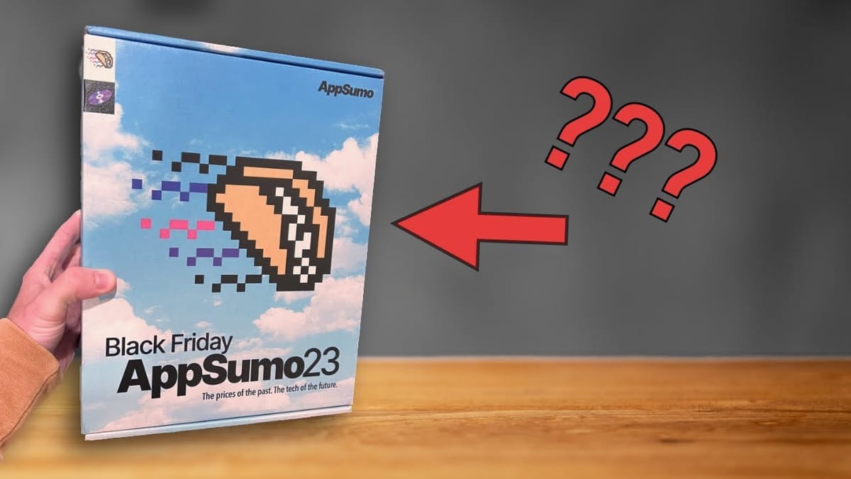 What's this mysterious AppSumo box?