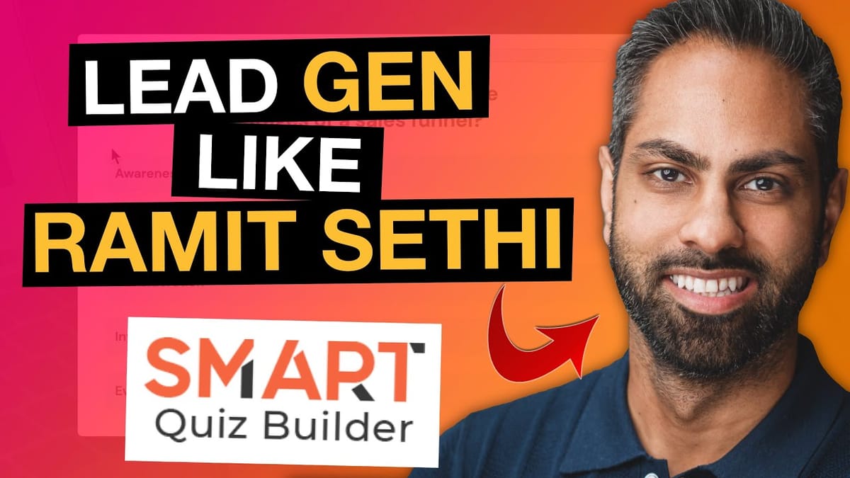 Create An Online Quiz That Generates Leads - Smart Quiz Builder Review & Tutorial