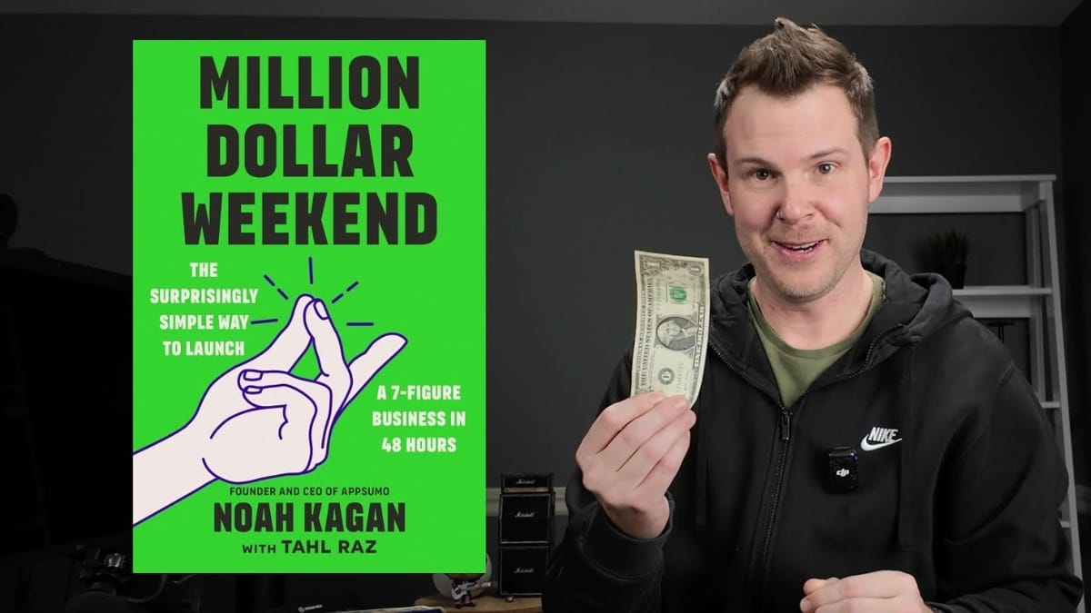 My Noah Kagan Experience - Million Dollar Weekend Unboxing