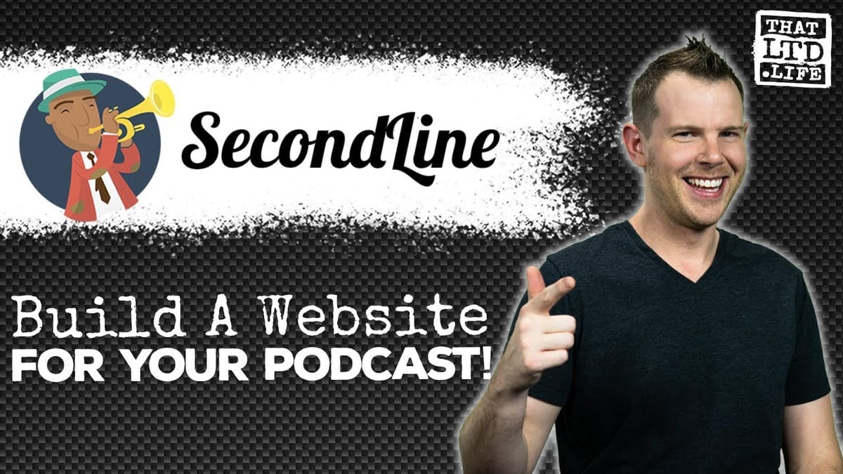 SecondLine Themes Review -- Make a Podcast Website [AppSumo]