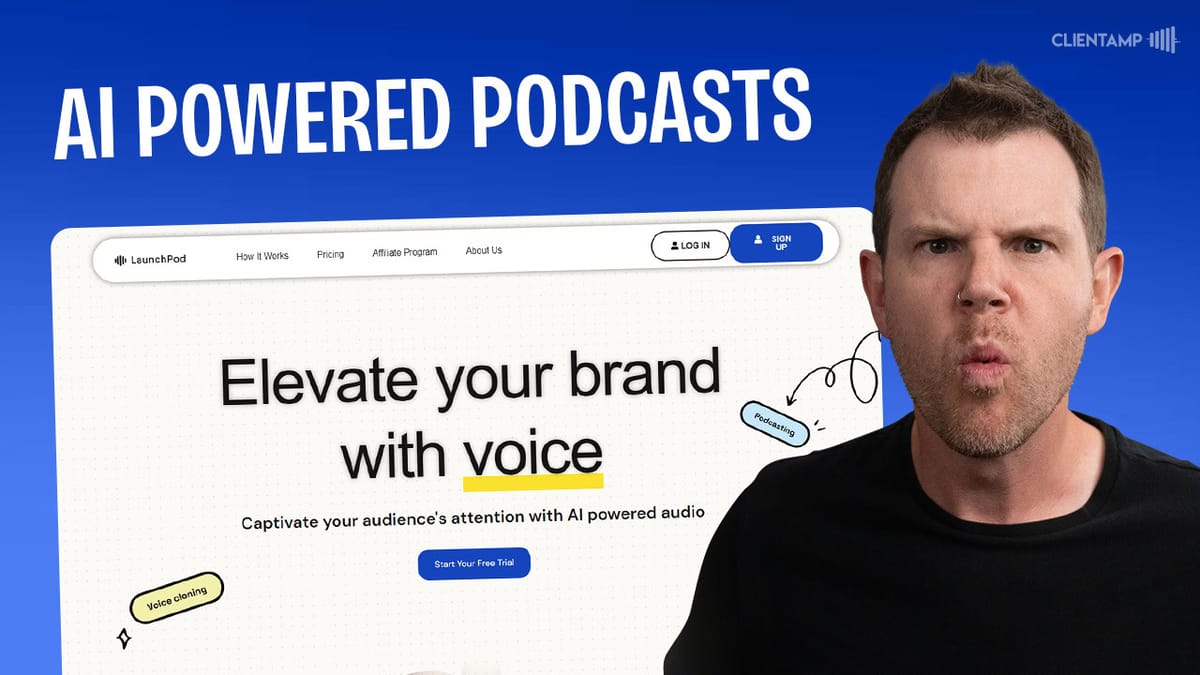 Clone Your Voice for Podcasts?! Honest LaunchPod LTD Review