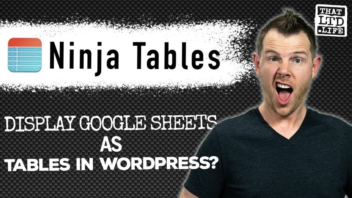 WordPress Tables Made Easy -- Ninja Tables Review