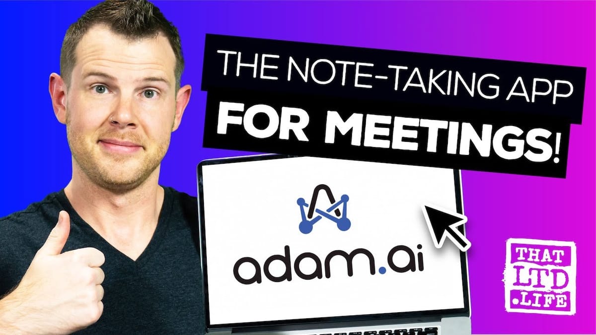 Adam.ai Review - Organize & Document Meetings [AppSumo]