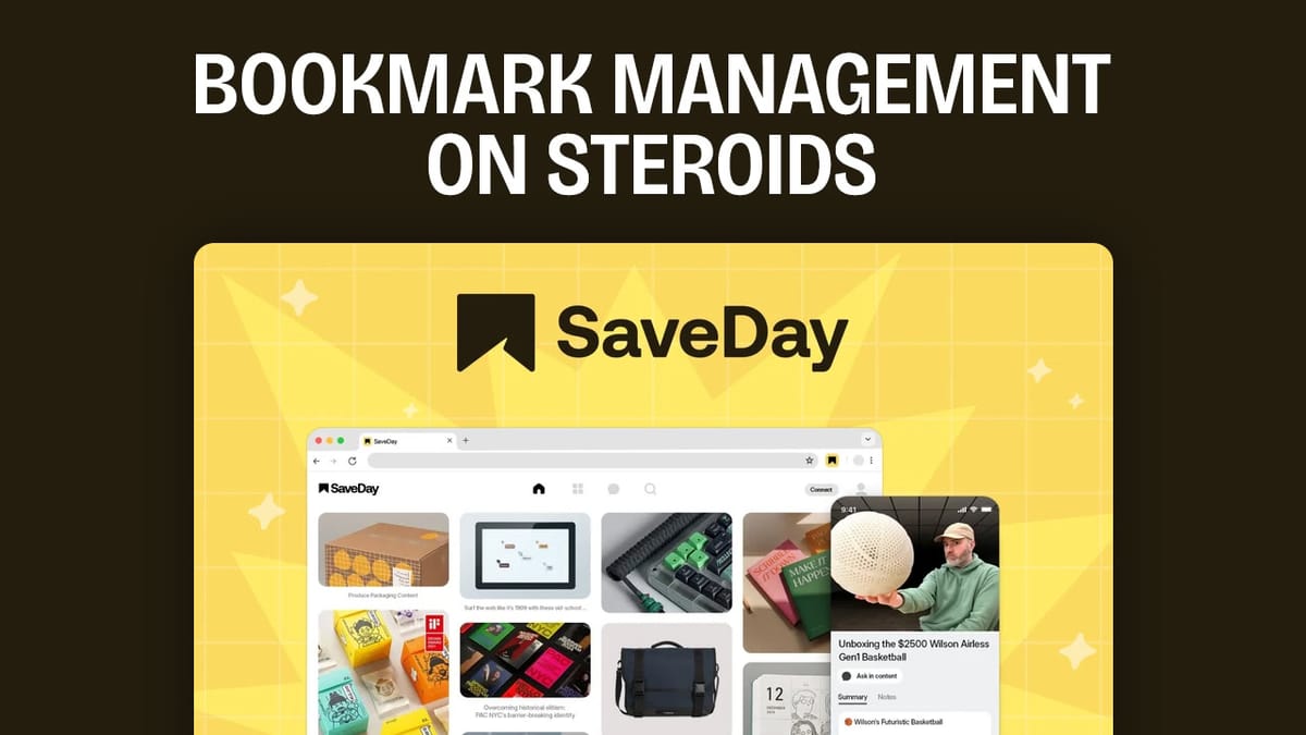 SaveDay Review: The AI-Powered Bookmark Manager You Need in 2024