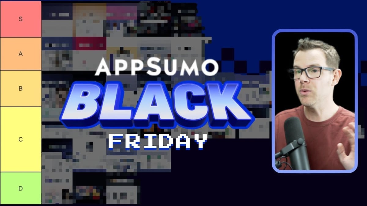 AppSumo Black Friday Tier List 2023