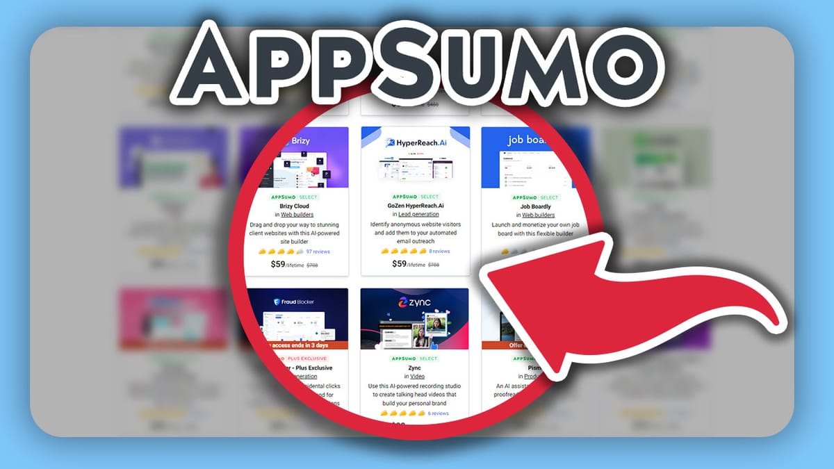 5 MUST SEE AppSumo Deals (Including the best Website LTD ever!?)