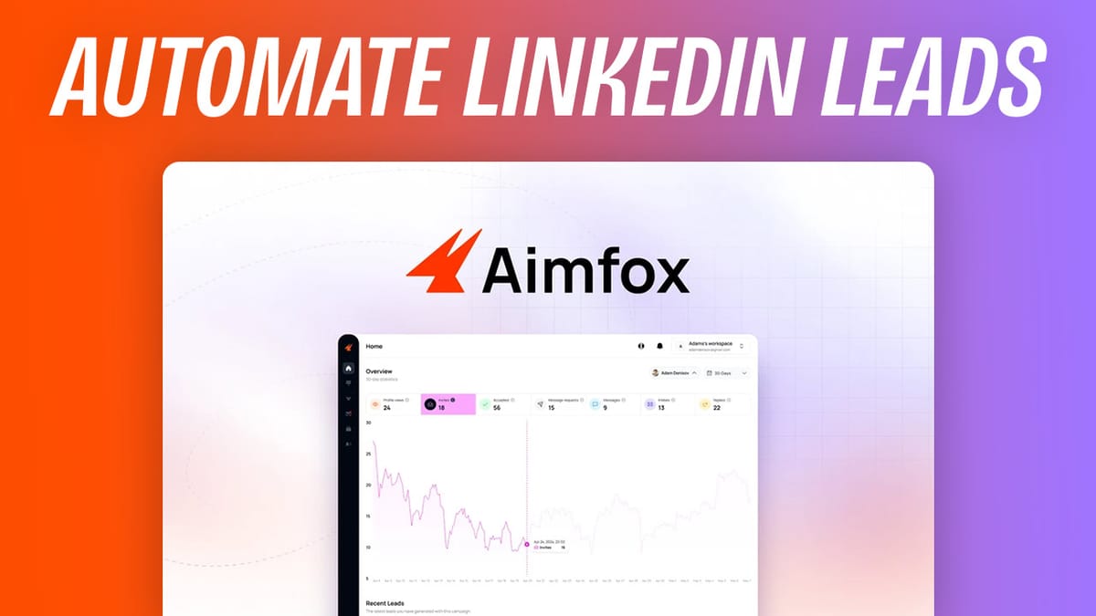 $59 to Automate LinkedIn Outreach!? (Lifetime Deal) - Aimfox Review