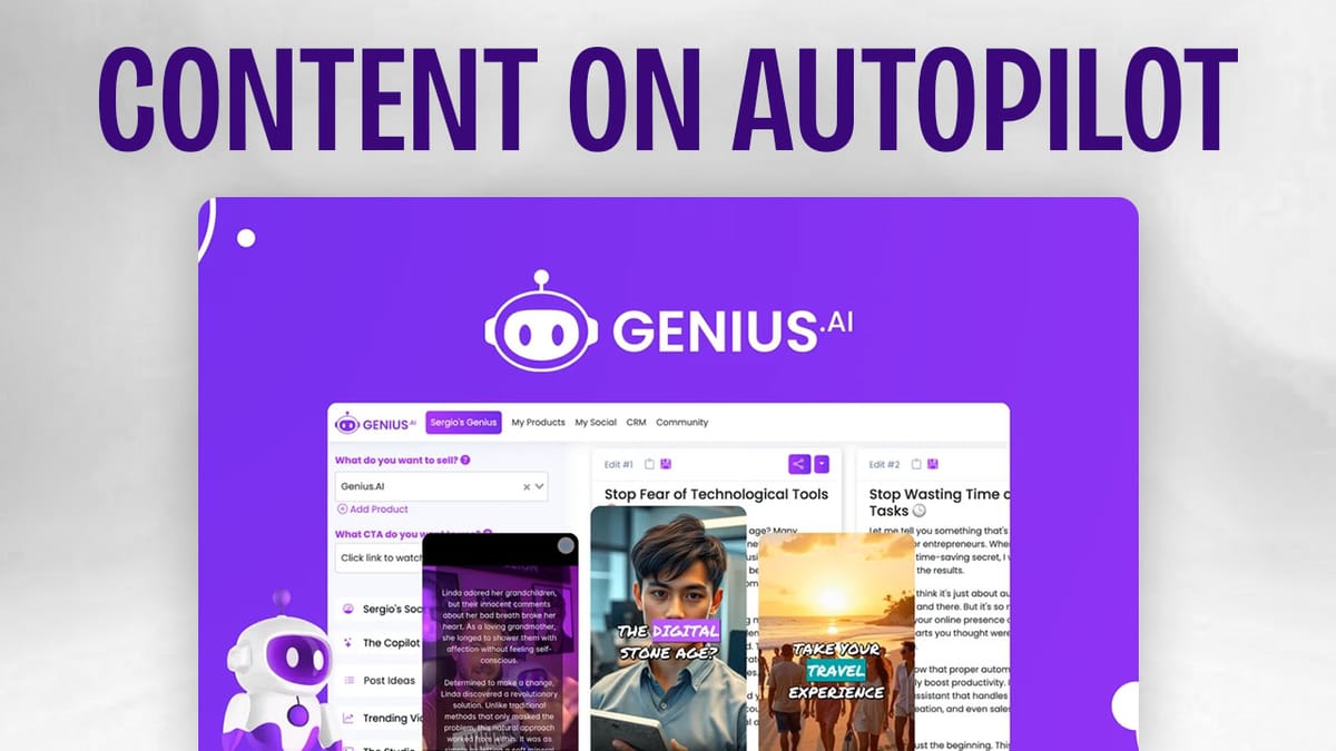 Train AI to Create Viral Reels & Social Content in YOUR Voice (Genius AI Review)