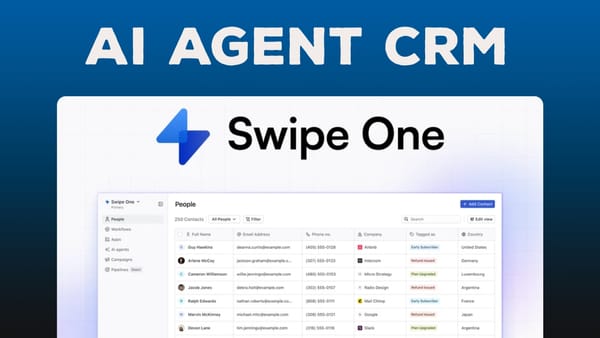 SwipeOne Review: All-in-One CRM with AI Agents