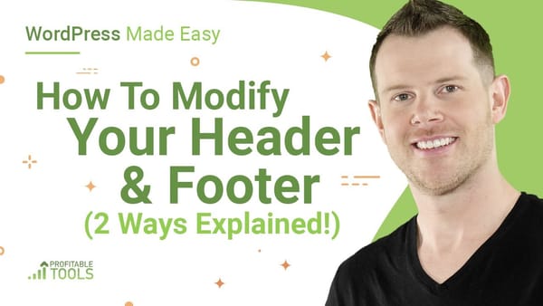 Wordpress Header Footer Customization Wpme