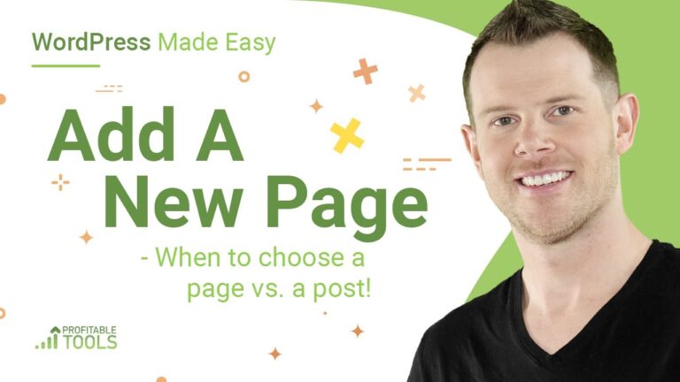 page vs post