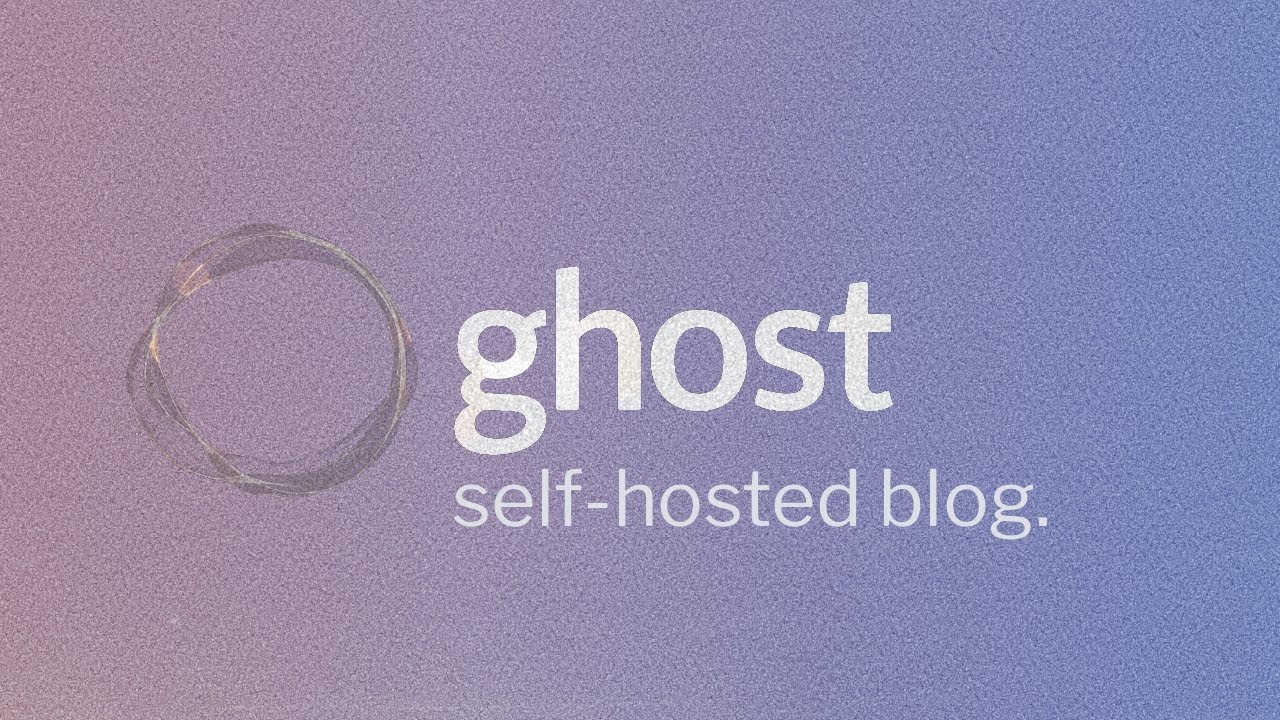 self host ghost